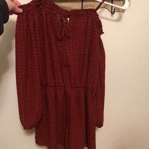 Off the Shoulder Romper